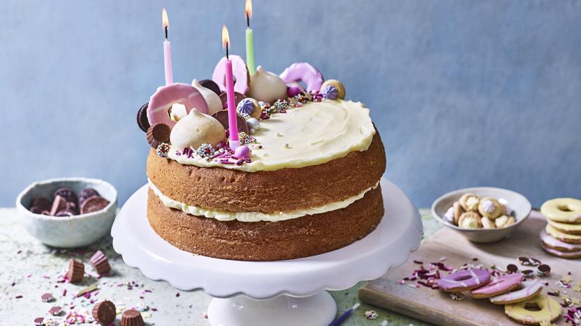 Birthday cake recipe - BBC Food