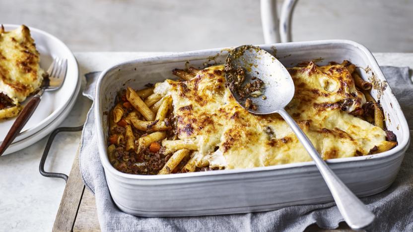 Bolognese pasta bake recipe - BBC Food