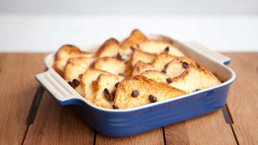 Easy Bread And Butter Pudding Recipe c Food