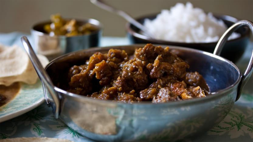 British beef Raj curry