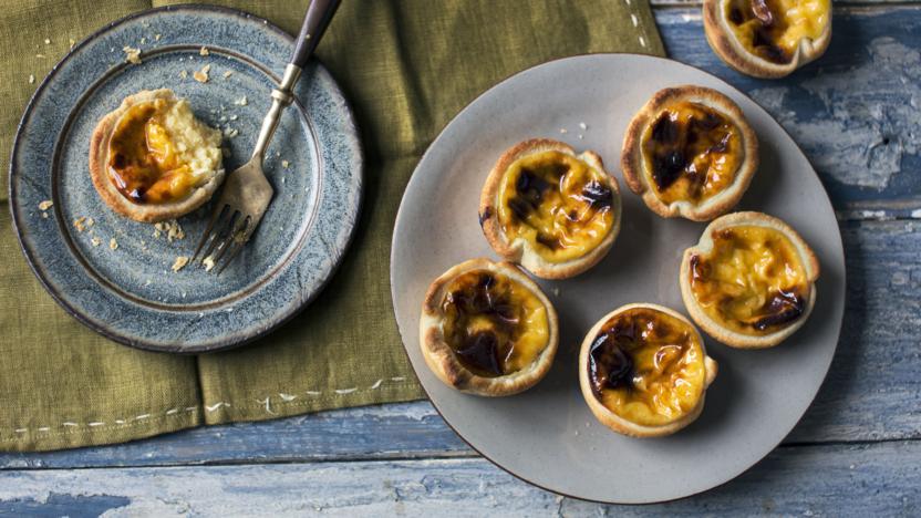 Easy Portuguese custard tarts 