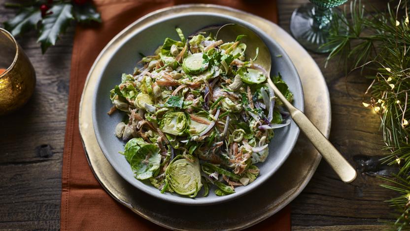 Brussels sprout slaw 