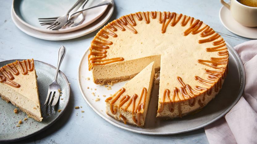 Salted caramel cheesecake