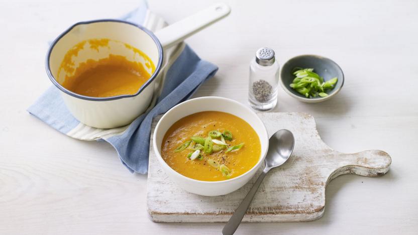 Carrot and ginger soup  