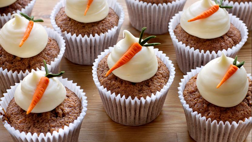 Carrot cake cupcakes