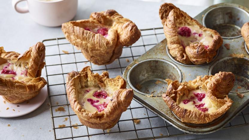 Strawberry Cheesecake Croissants