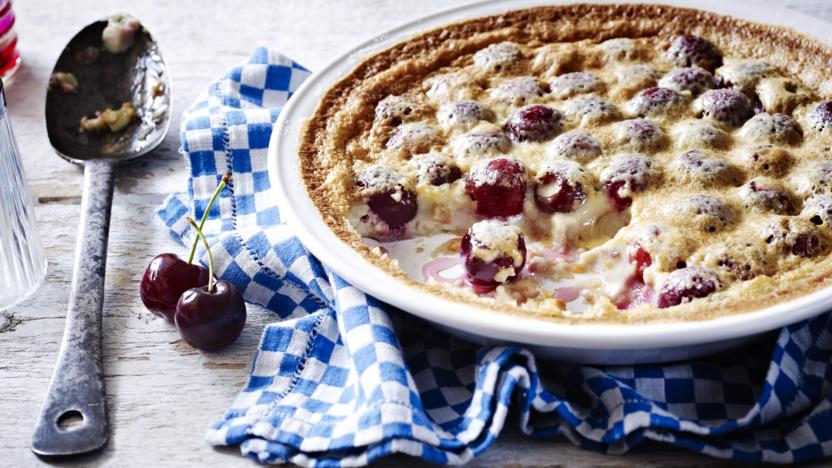 Cherry clafoutis