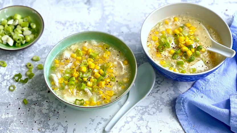 Chicken and Sweetcorn Soup - Chinese Recipes For All