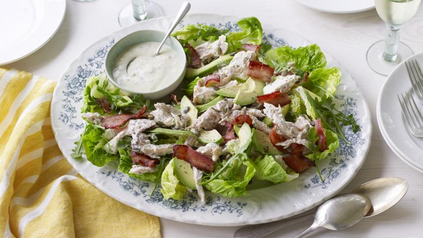 Chicken Avocado And Bacon Salad Recipe Bbc Food