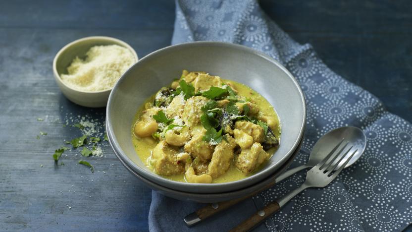 Chicken and prune korma