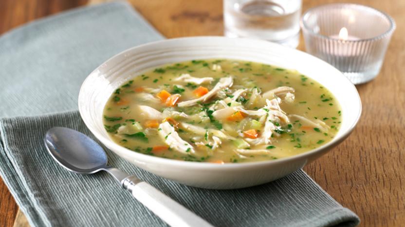 Healthy chicken soup