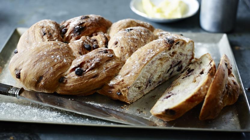 Chocolate and cherry loaf