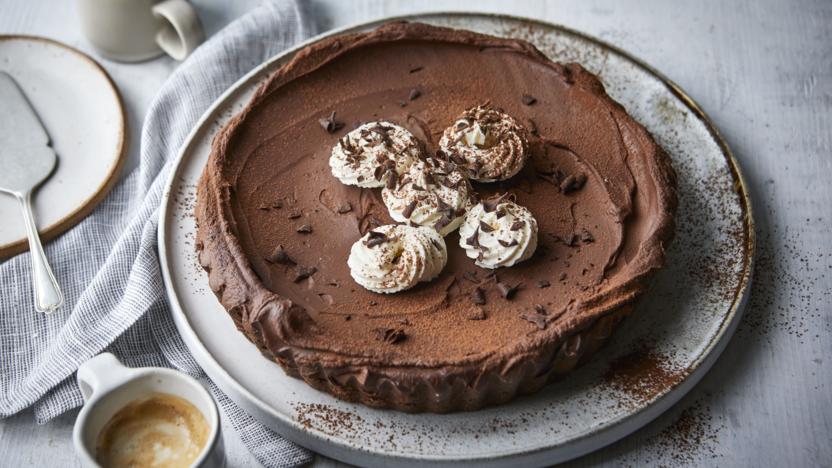 Chocolate cappuccino pie