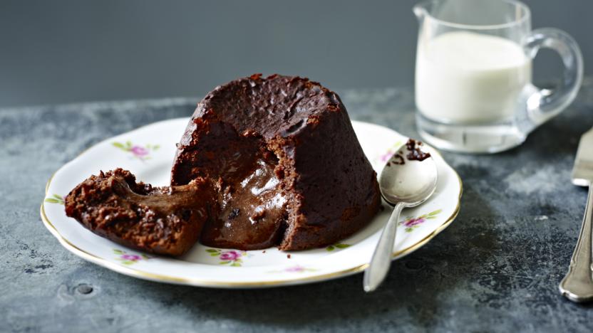 Chocolate Volcanoes Recipe Bbc Food 