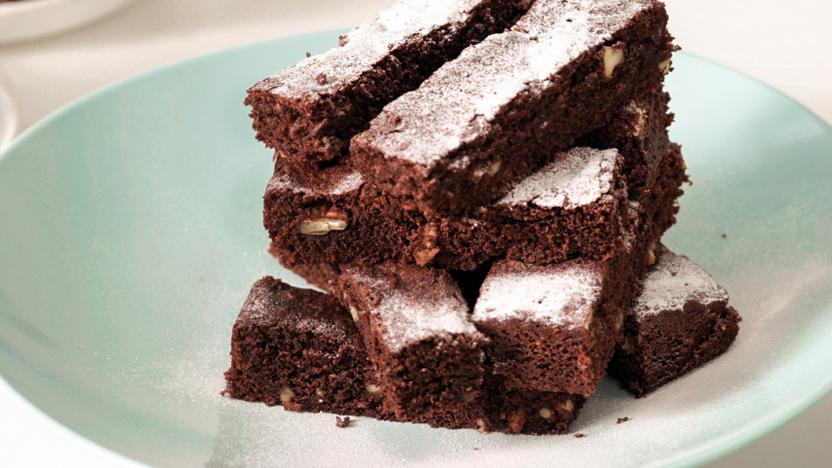 Chocolate pecan brownies