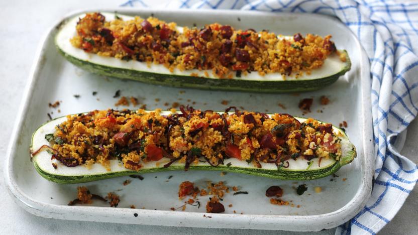 Stuffed Marrow Recipe Bbc Food