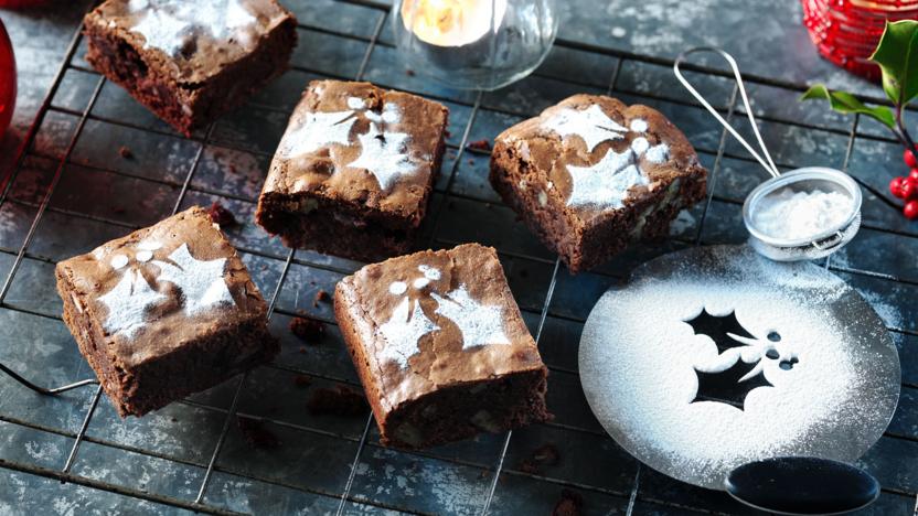 Christmas brownies