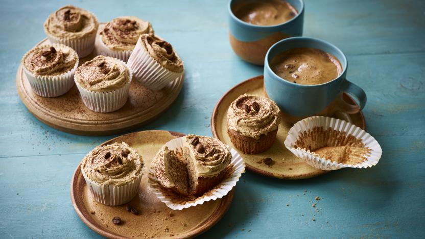 Easy coffee cupcakes