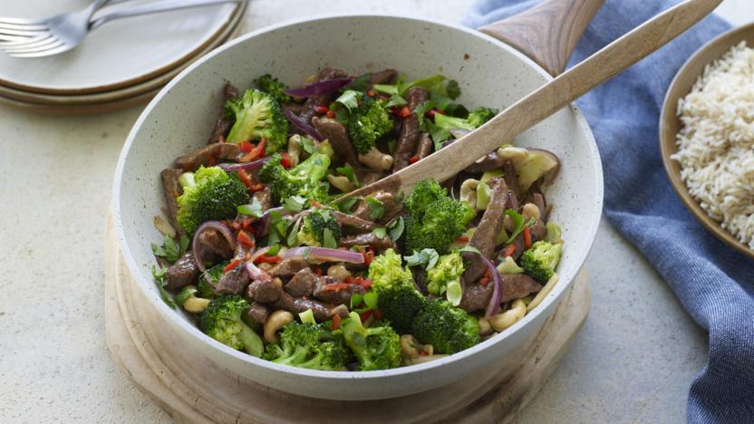 Easy beef and broccoli stir-fry