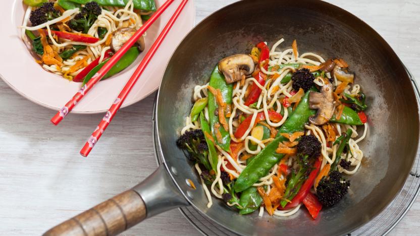 Easy chow mein for kids