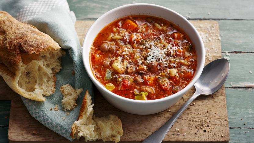 Easy minestrone soup