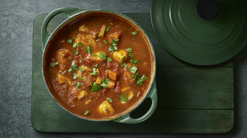 Fear-free fish stew