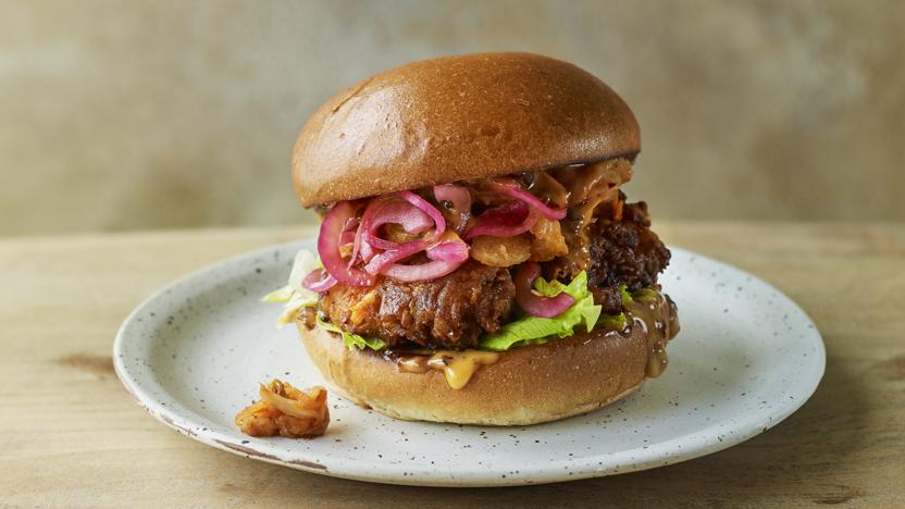 Fried chicken sandwich