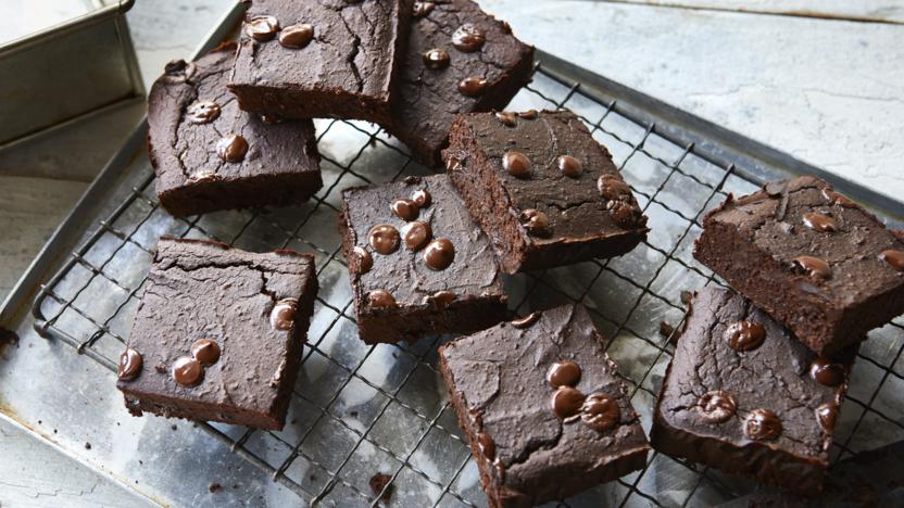 Fudgy chocolate brownies