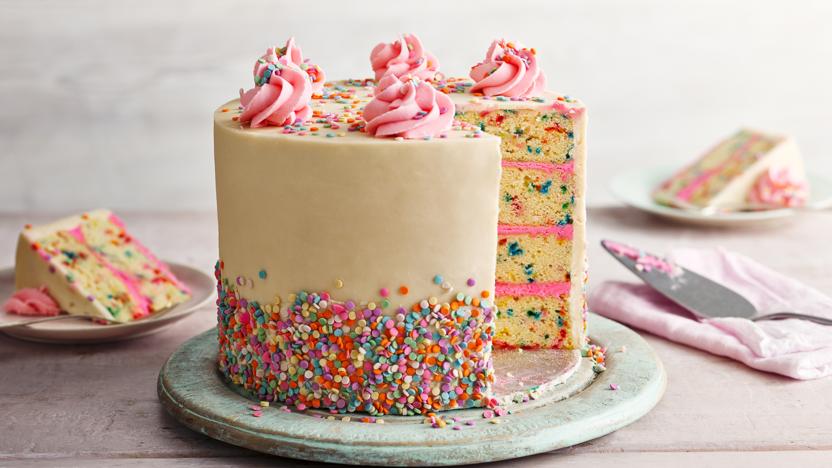 Vanilla Naked Cake - Sally's Baking Addiction