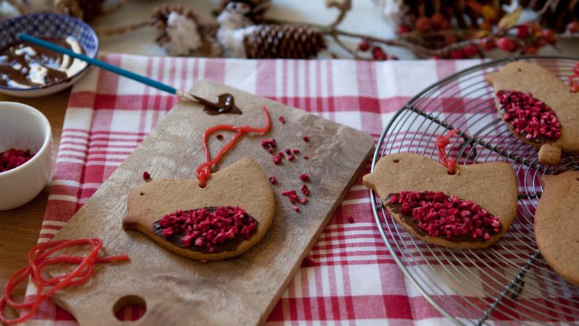 Gingerbread cookie decorations