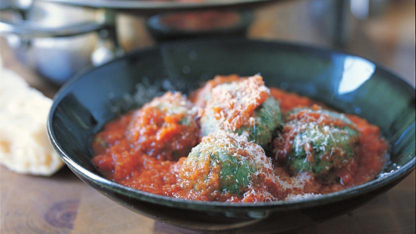 Gnocchi di spinaci e ricotta