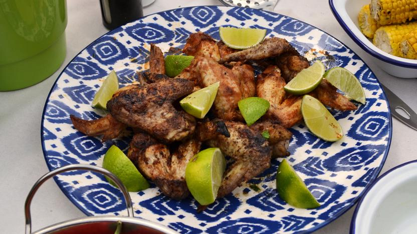 Homestyle jerk chicken wings