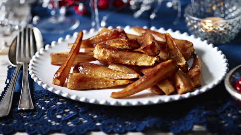 Roast parsnips