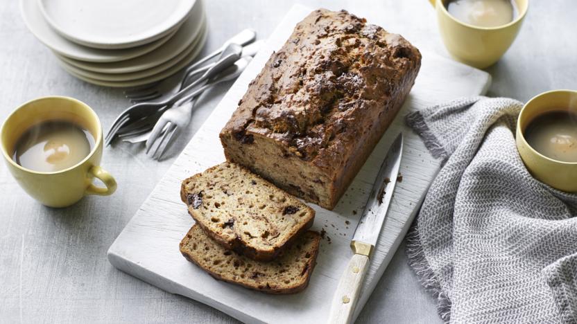 Dark Chocolate Chip Cake Mix Quick Bread