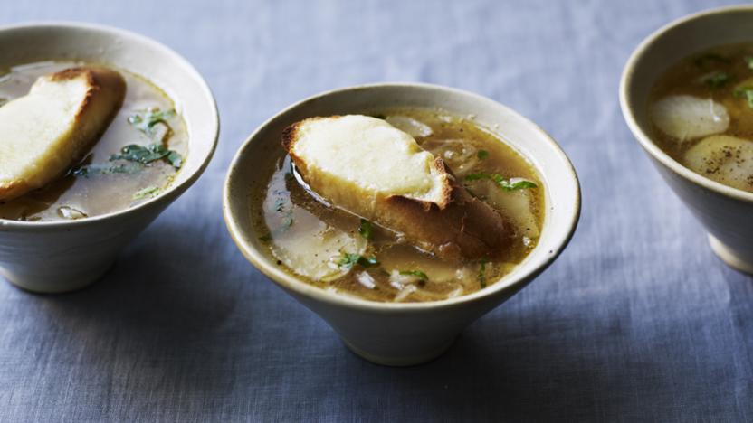 Jerusalem artichoke broth