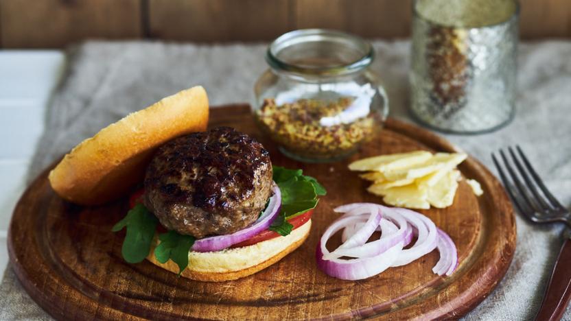 Lamb burgers