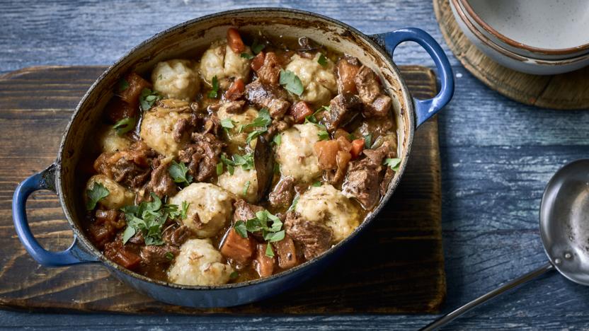 Lamb stew with rosemary dumplings recipe - BBC Food