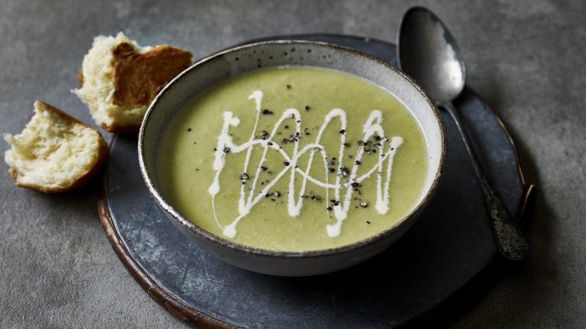 Leek and potato soup