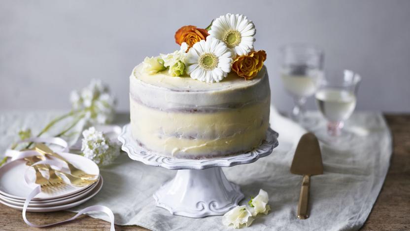 Flowery birthday cake recipe - BBC Food