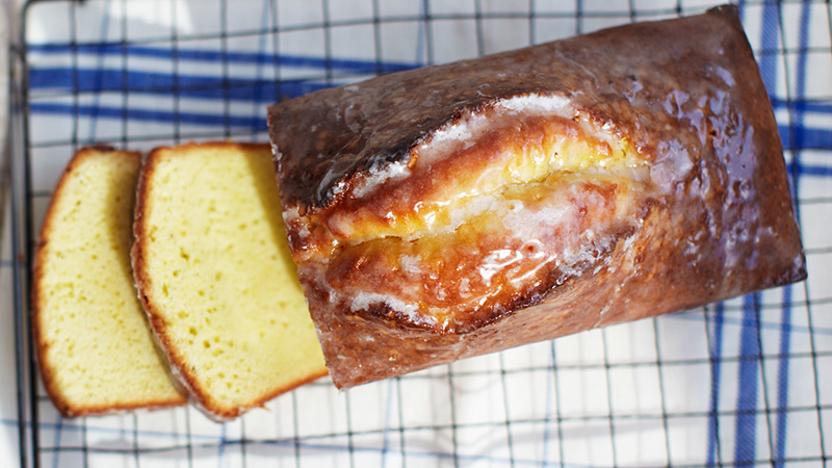 Easy Vegan Lemon Drizzle Cake - Rainbow Nourishments