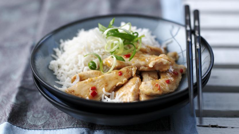 Chinese lemon chicken