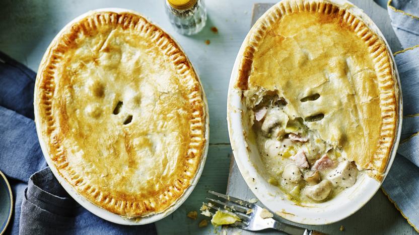 Healthy chicken pie