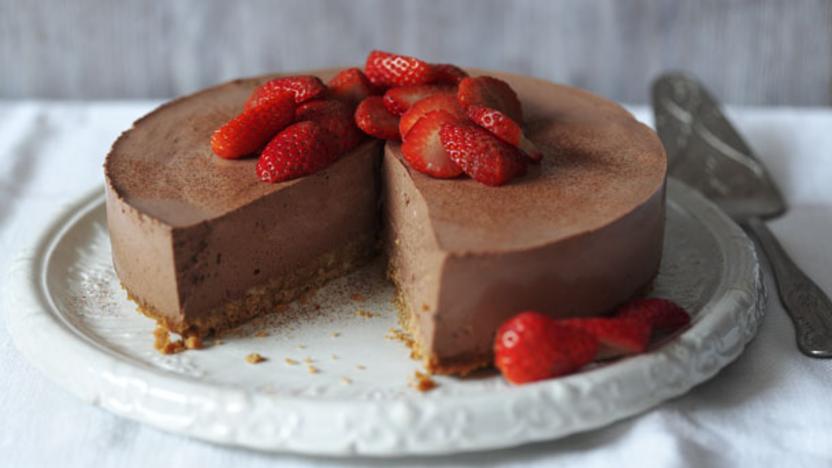 Low Fat Cheesecake Recipe Bbc Food