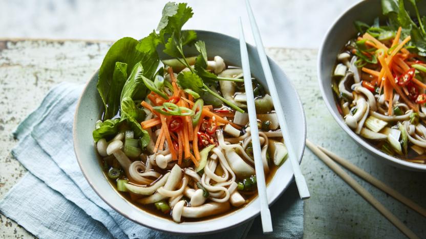 Low FODMAP Chicken Ramen Bowl