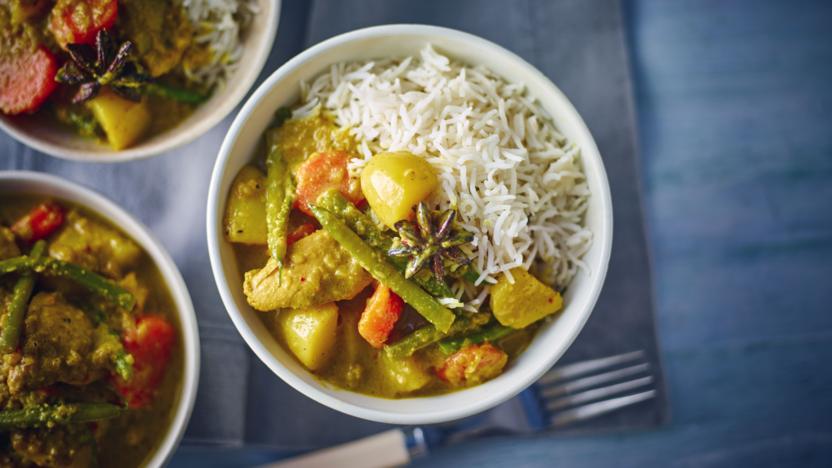 Slow cooker chicken curry