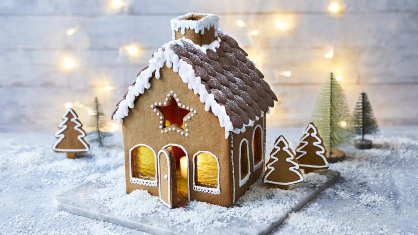 Gingerbread House Recipe Bbc Food 