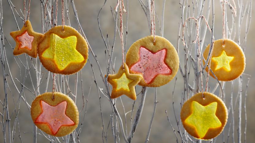 Mary Berry's stained glass window biscuits