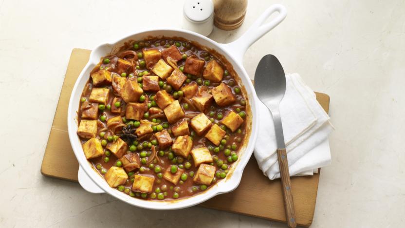 Matar paneer