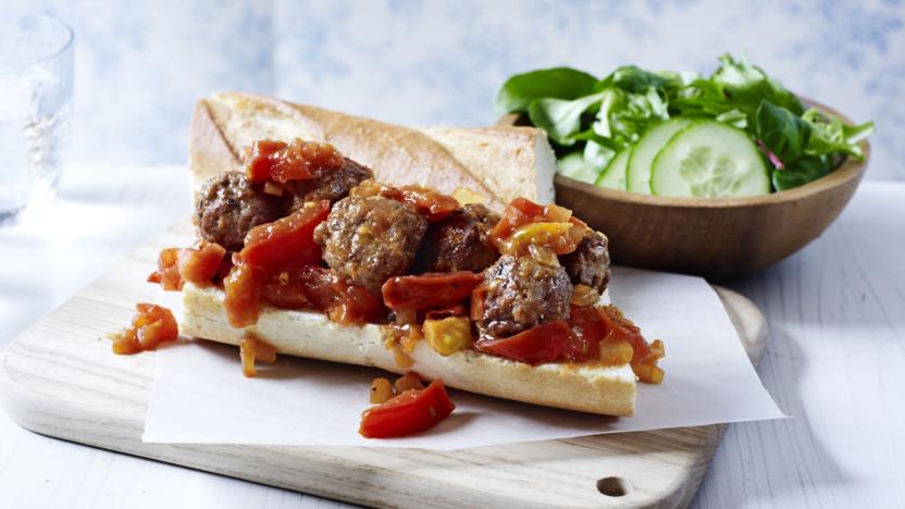 Meatball sandwich