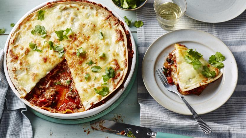 Mexican tortilla bake recipe - BBC Food